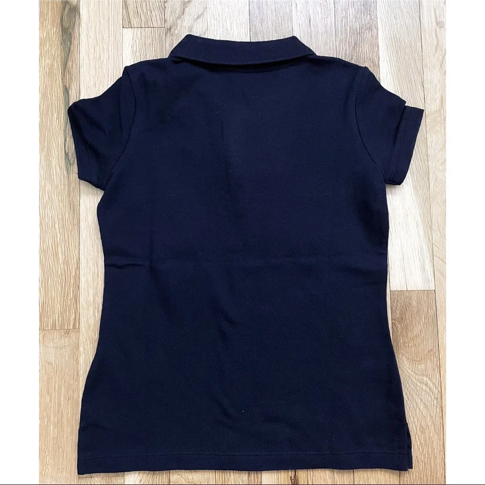 OLD NAVY Girl’s Short-Sleeve Pique Polo in Black